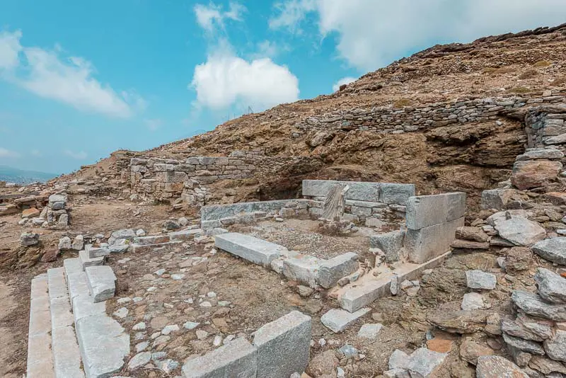 Amorgos Kykladen Minoa antiker Tempel