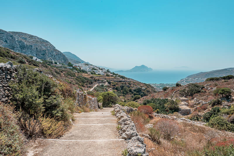 Amorgos Wanderung Langada Agios Ioannis Aegiali