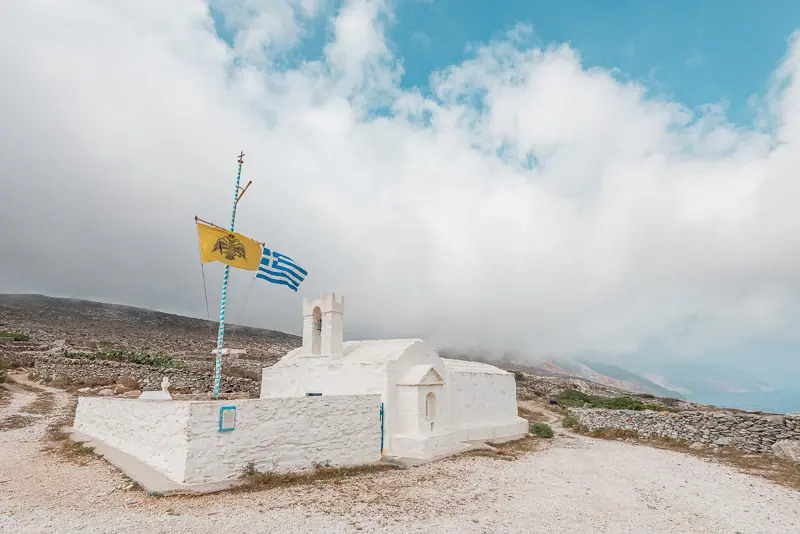 Asfontilitis Insel Amorgos Agios Nikolaos Kirche
