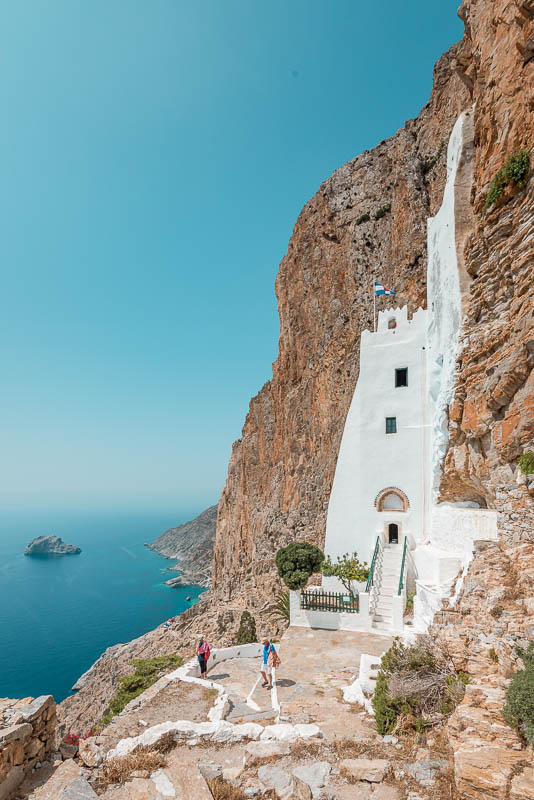 Panagia Hozoviotissa Kloster Amorgos Griechenland