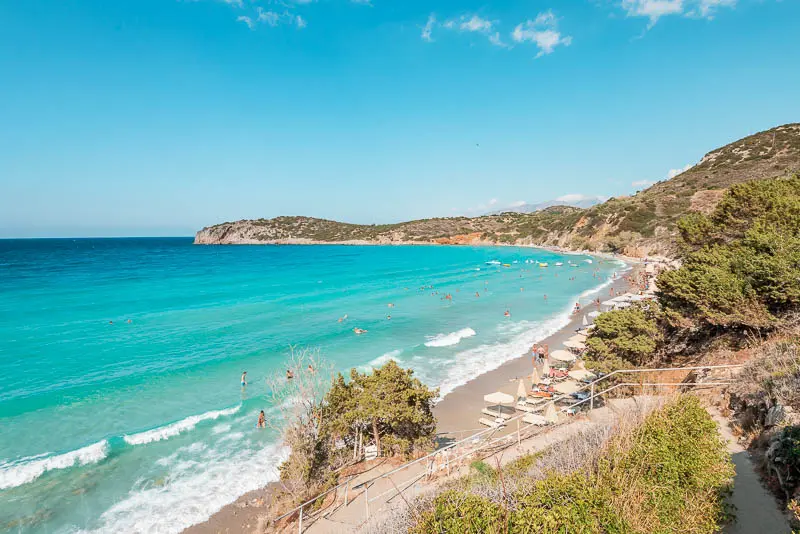 Voulisma Strand Kreta Istro Agios Nikolaos