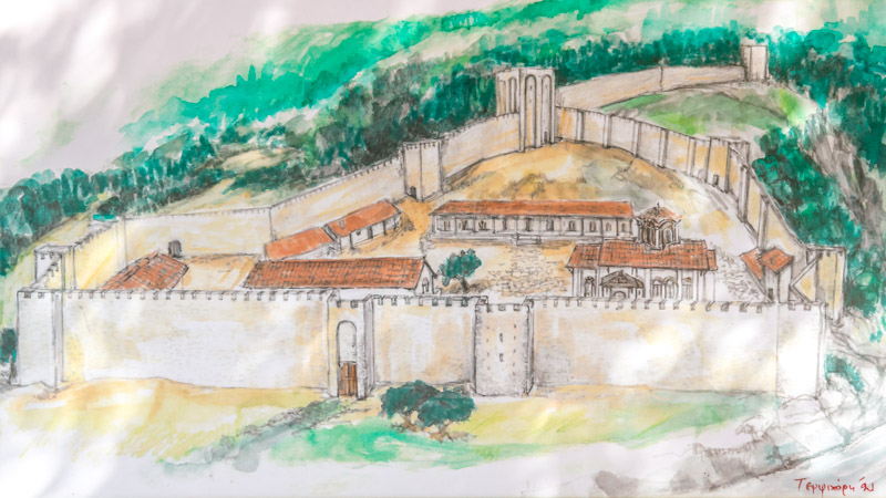 Athos Kloster Zygos Moni Zygou Chalkidiki