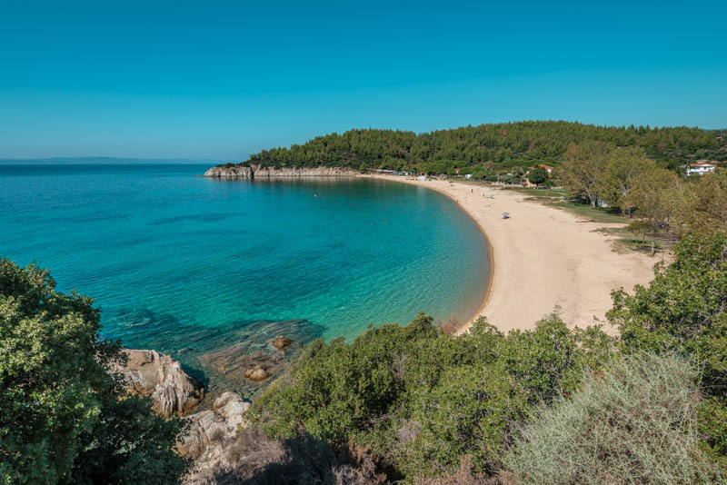 Destenika Beach Chalkidiki Sithonia Urlaub