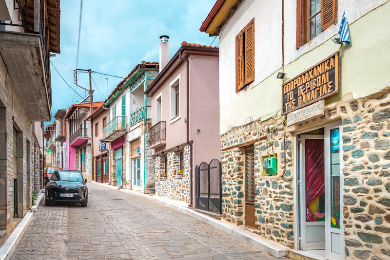 Megali Panagia Chalkidiki Ausflüge Bergland