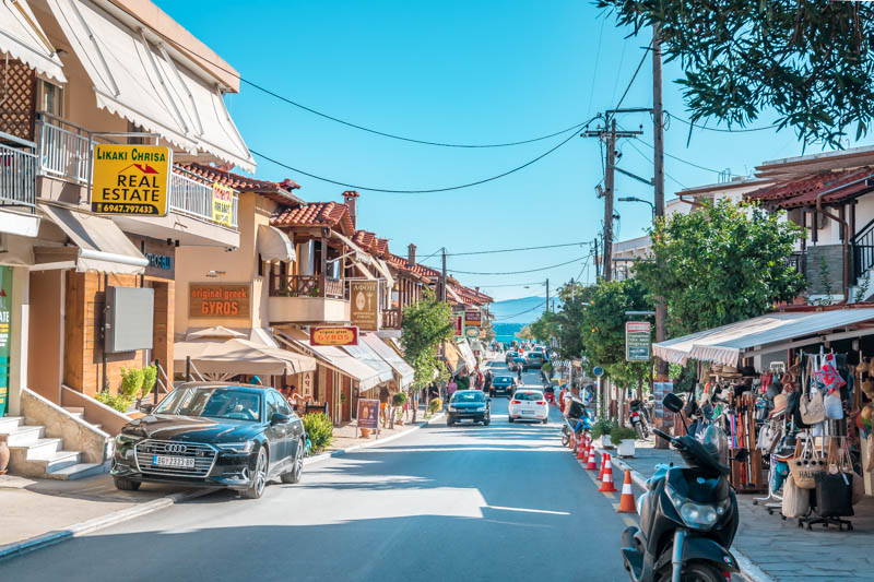 Ouranoupoli Athos Chalkidiki Rechter Finger