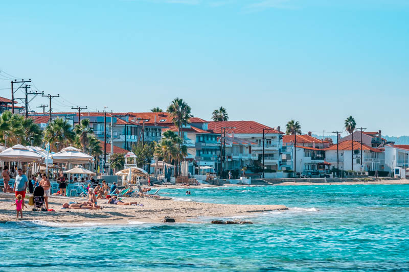 Pefkochori Chalkidiki Kassandra Urlaub