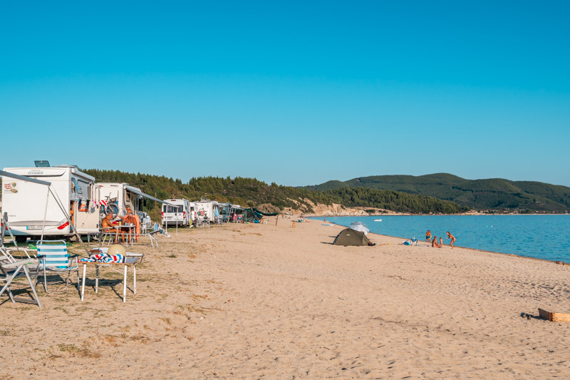 Wildcampen in Griechenland Chalkidiki Sithonia