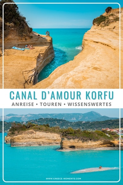 canal damour korfu anreise strände parken sidari