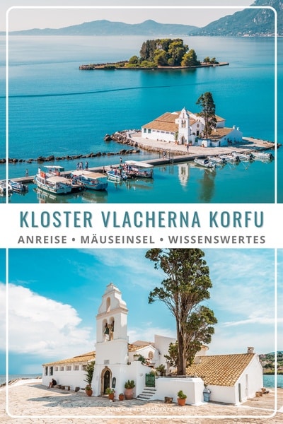 kloster vlacherna korfu mäuseinsel