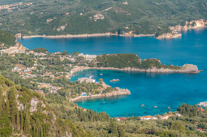 Agia Triada Beach Paleokastritsa Spiros Strand