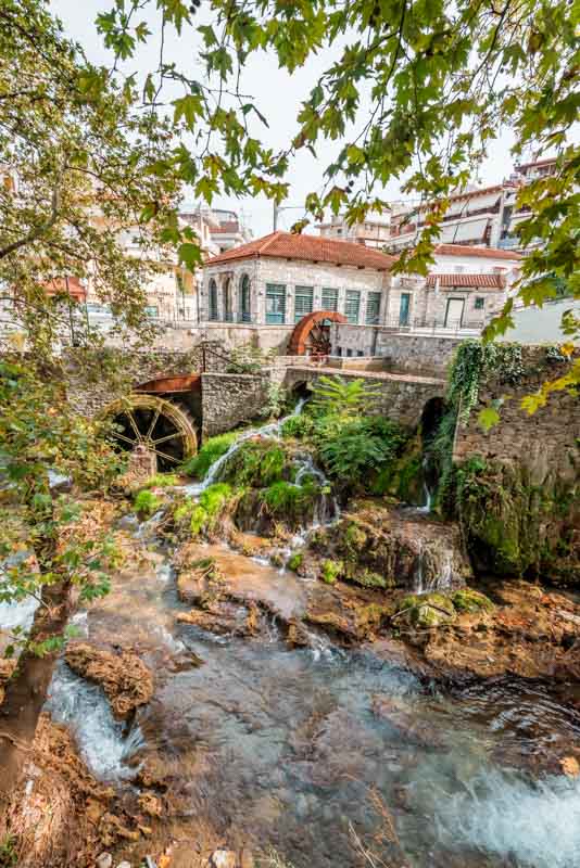 Livadia Wasserfälle Krya Springs Wassermühle