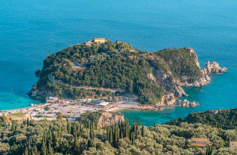 Paleokastritsa Korfu Tipps Urlaub schöne Orte