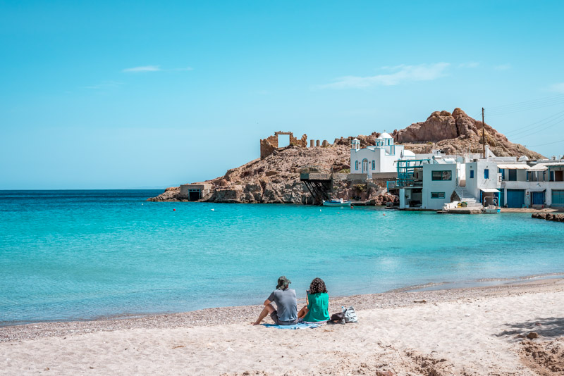 Firopotamos Beach Milos Kykladen