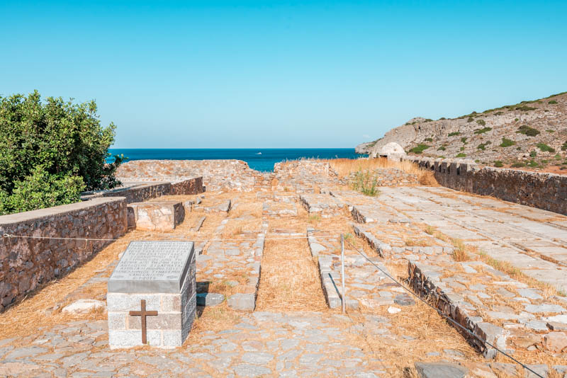 Friedhof spinalonga leprainsel kreta