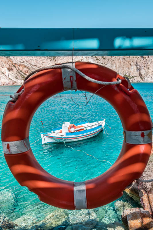 Insel Milos Kykladen Urlaub Firopotamos