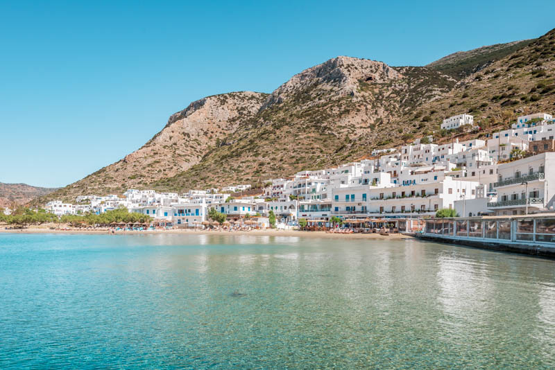 Kamares Insel Sifnos Hafen Anreise