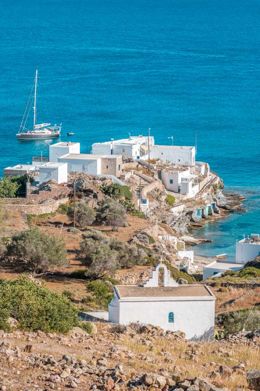 Kimolos Goupa Insel Milos Tagesausflug