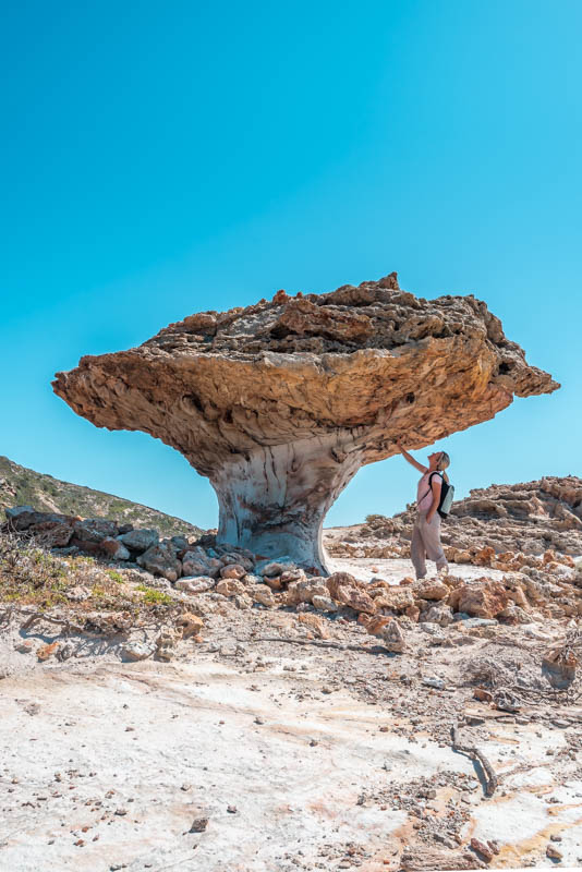 Kimolos Skiadi Rock Wanderung