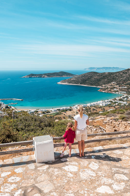 Kirche Panagia tou Vounou Sifnos Platis Gialos