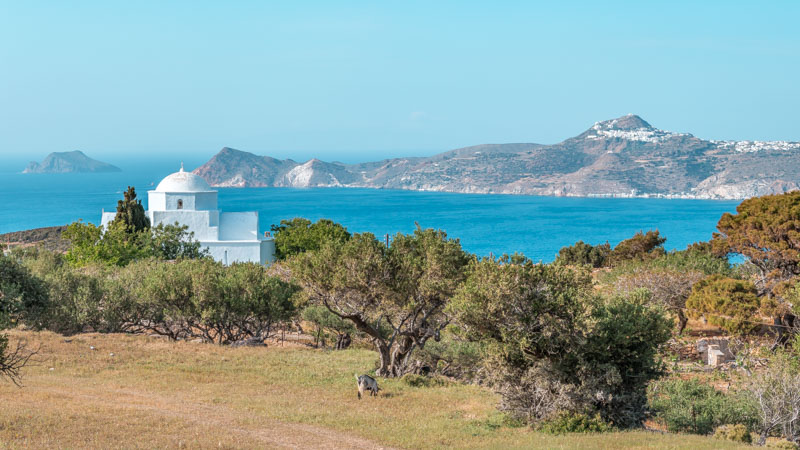 Milos Agia Marina Ausflüge Insel Westen