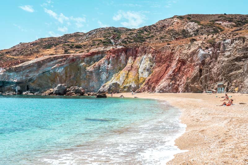 Paleochori Beach Milos Kykladen