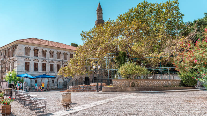 Platia Platanou Kos Moschee Platane Hippokrates