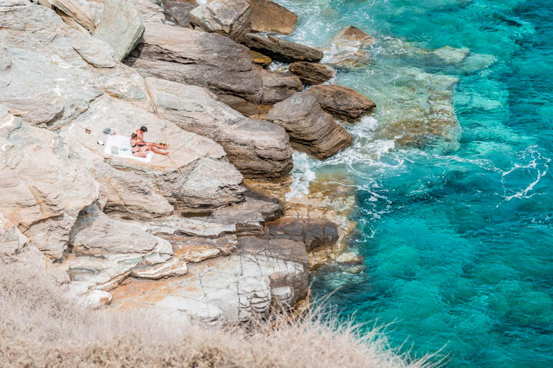 Sifnos Kastro Beach Kirche der Sieben Märtyrer