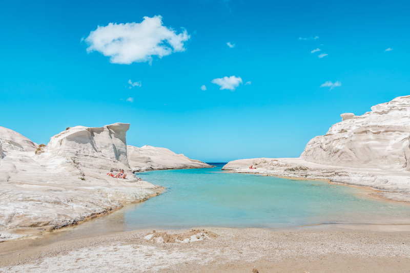 Strand von Sarakiniko Milos