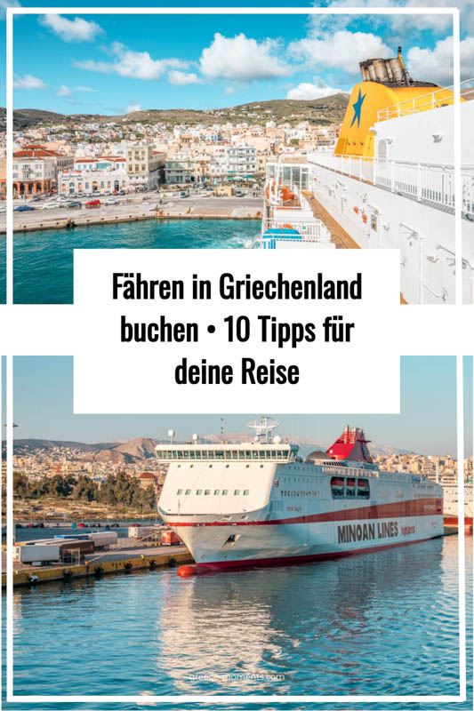 Fähren in Griechenland buchen Tipps Urlaub