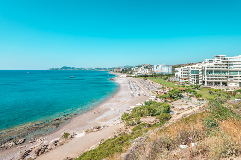 Kallithea Hotels Rhodos Faliraki Ostküste Urlaub