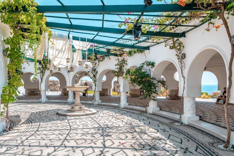 Quellen von Kallithea Rhodos Griechenland Ausflüge