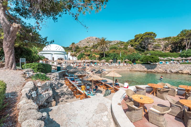 Rhodos Restaurant Kallithea Springs Seaside