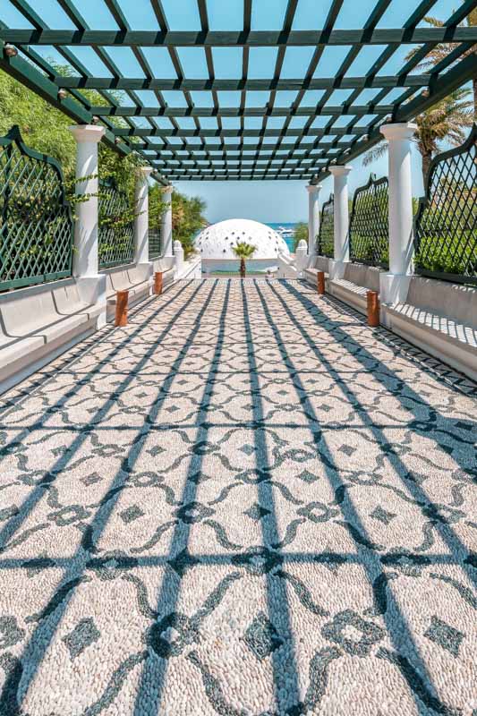 Thermen Kallithea Rhodos Urlaub Tipps Arkadengang
