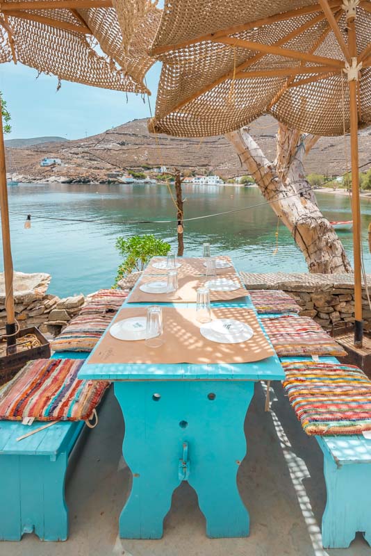 Agios Stefanos Aroudou Taverne Kythnos