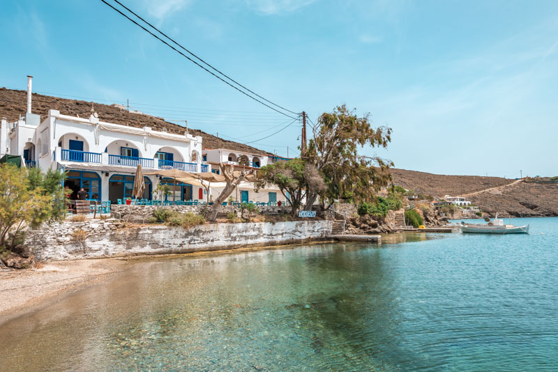 Agios Stefanos Insel Kythnos Restaurants