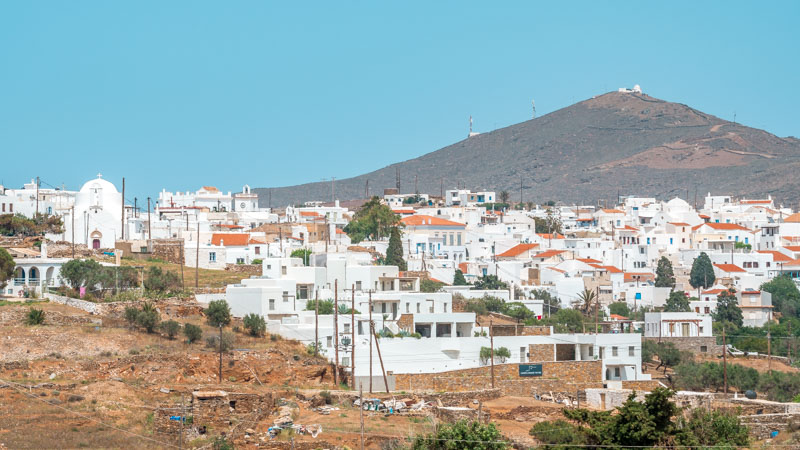 Chora Insel Kythnos Kykladen Urlaub