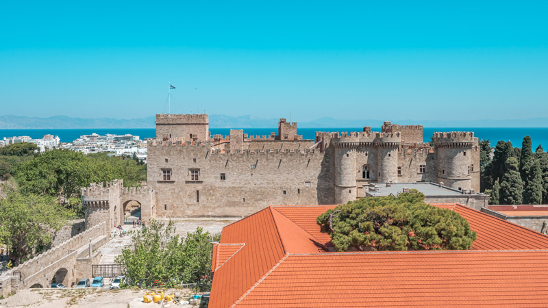 Großmeisterpalast von Rhodos Stadt Sehenswürdigkeiten Rundgang