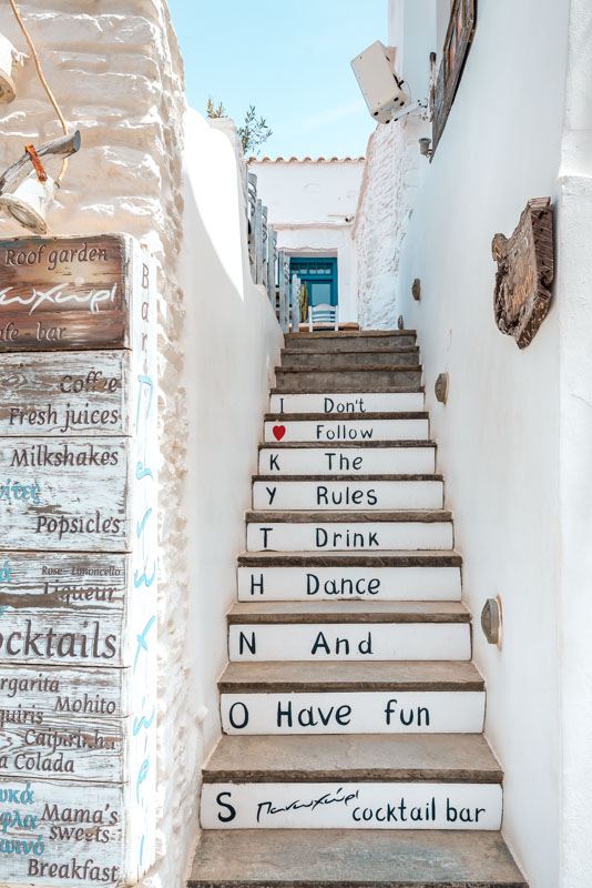 Kythnos Chora Kykladen Tipps Restaurant Cafes