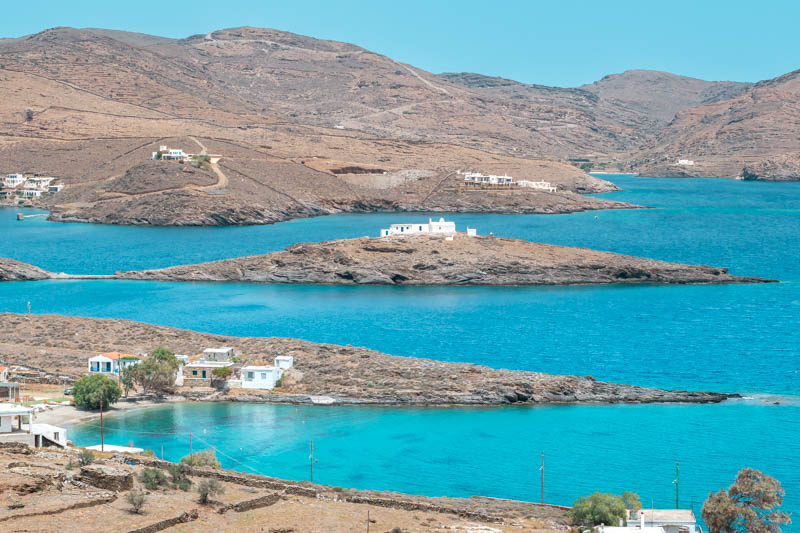 Kythnos schöne Strände Lefkes