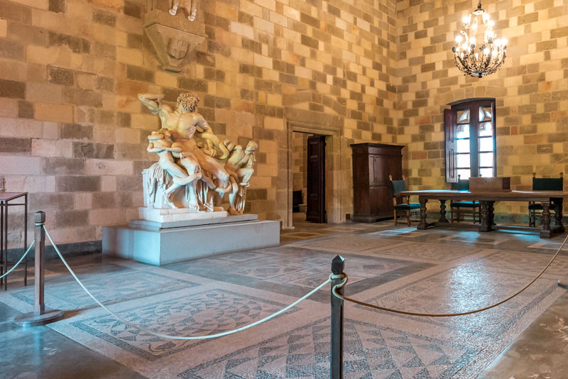 Laokoon Gruppe Rhodos Großmeisterpalast Museum