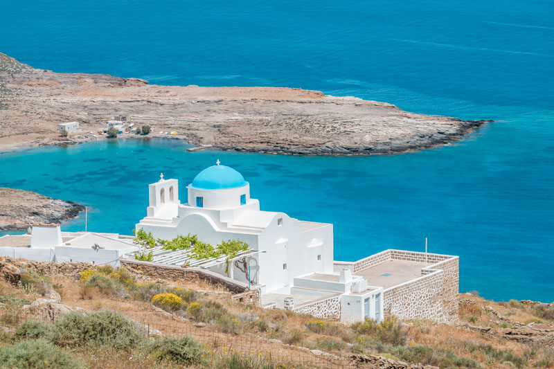 Panagia Skopiani Serifos Kirche schöne Orte