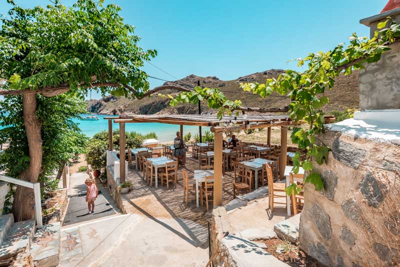 Stefanakos Tavern Serifos Psili Ammos