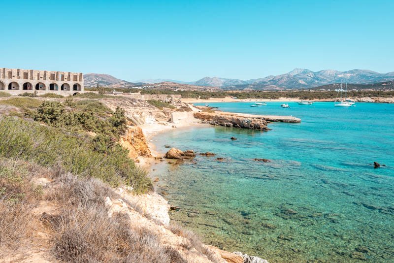Alyko Beach Naxos Hotelruine Tipp