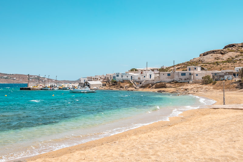 Divounia Beach Mykonos beste Strände