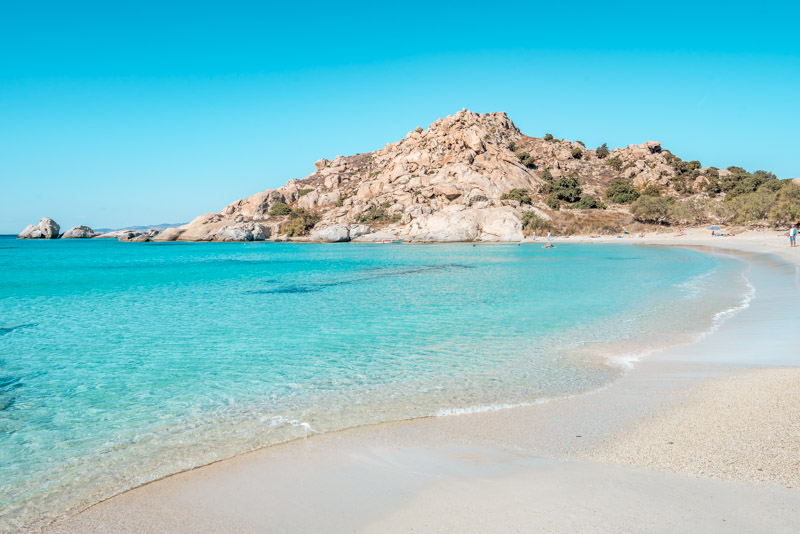 Mikri Vigla Beach Naxos schönste Strände Kykladen