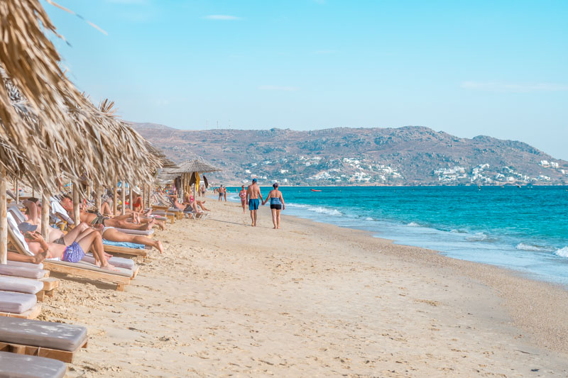 Naxos Plaka Beach Maragkas Paralia