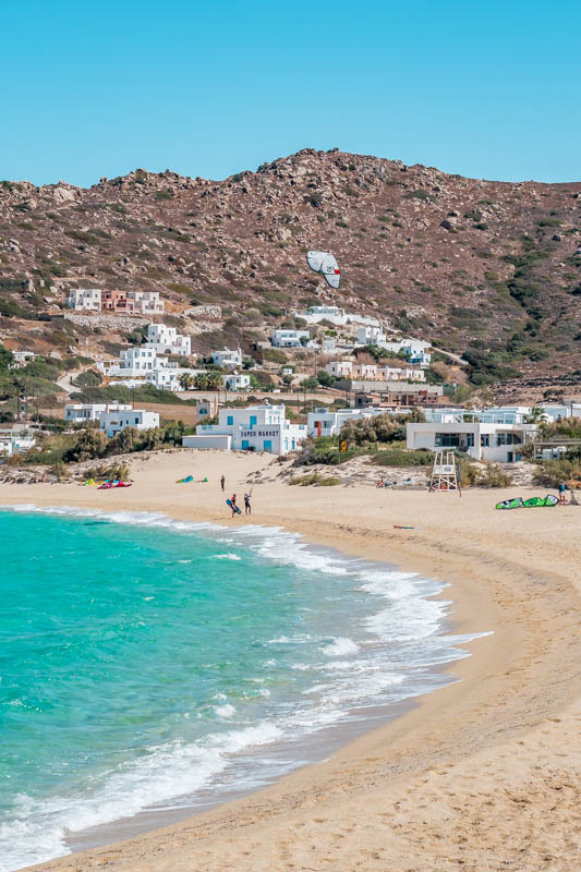 Naxos Strände Orkos Beach Mikri Vigla