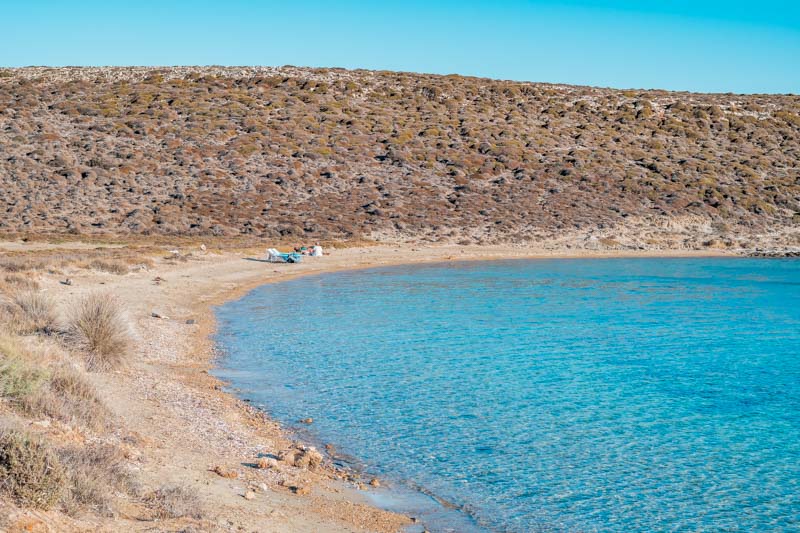 Tourkou Ammos Beach Paros Kykladen