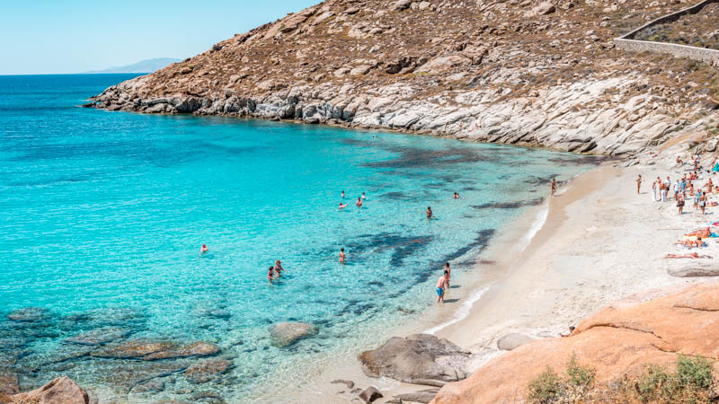 kapari beach mykonos kykladen
