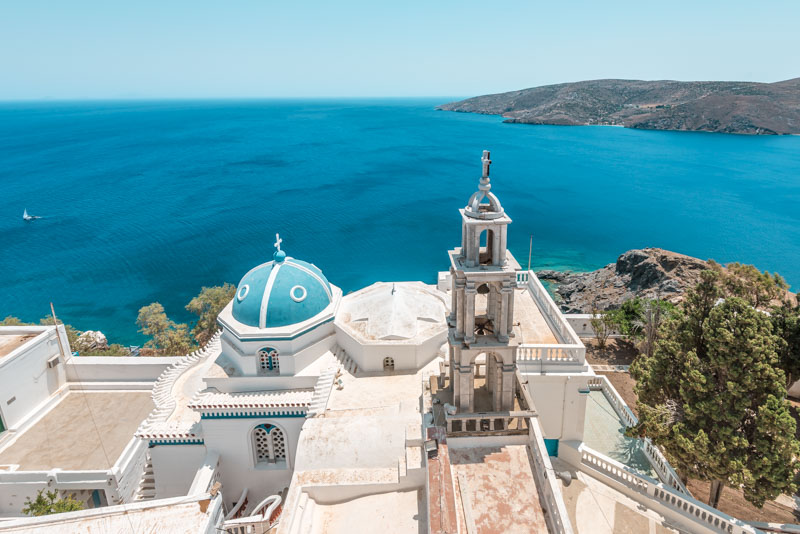 Astypalea Panagia Portaitissa Kirche Kastro
